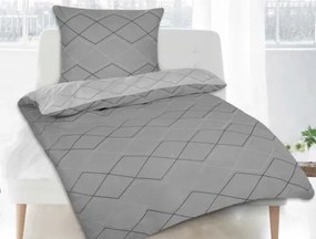 Obliečky Henrike, šedá bavlna%