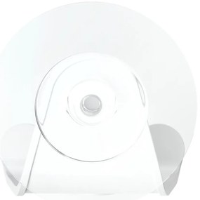 Biely samodržiaci háčik z recyklovaného plastu Flex Adhesive – Umbra