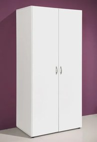 Šatníková skriňa Base, biela