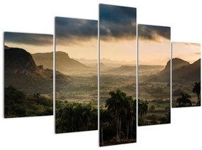 Obraz - Kubánske vrcholky (150x105 cm)