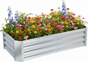 GARDEN LINE Vyvýšený záhradný záhon 140 × 60 × 30 cm ZAK8281