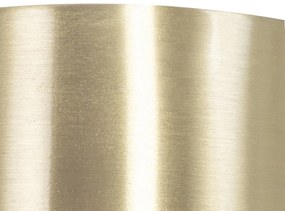 Inteligentné stropné svietidlo mosadzné s dymovým sklom vrátane Wifi A60 - Stiklo