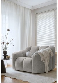 Svetlosivé kreslo Shell – Miuform