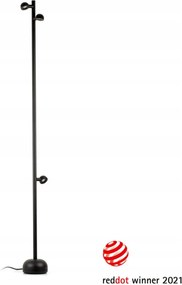 Stĺpikové vonkajšie svietidlo Faro Brot 1800, čierne, 21W Led, IP65, 180 cm