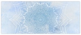 Obraz - Zimná mandala (120x50 cm)