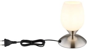 Globo 24007N - Stolná dotyková lampa KUWAITA 1xE14/25W/230V chróm
