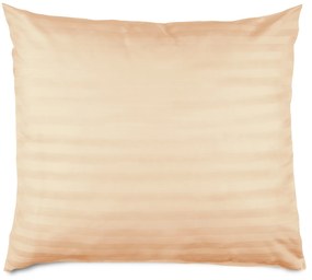 BAMBUSOVÁ OBLIEČKA NA VANKÚŠ STRIPE BEIGE 50X60 CM BÉŽOVÁ