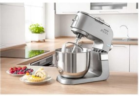 Sencor kuchynský robot 1700W s nerezovou miskou, matný chróm