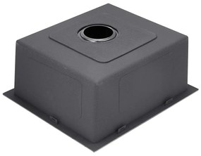Erga HD, 1-komorový oceľový drez 470x450x210 mm, oceľová, ERG-MLS-HD4745