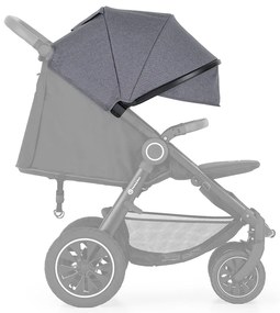PETITE&MARS strieška na kočík Street+ ultimate grey