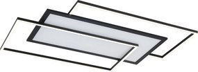 XXXLutz STROPNÉ LED SVIETIDLO, 80/50/6 cm Novel - Interiérové svietidlá - 008227132901
