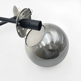 Brilagi - Prisadený luster MALIVA 4xE14/15W/230V matný chróm/dymová