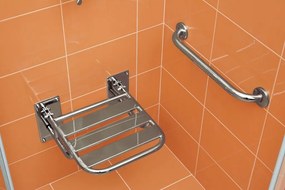 Cersanit Etiuda, nástenný držiak do 120 kg, 40cm, chrómová, K97-026