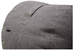 Krémový menčestrový detský sedací vak Roll 80 – SLOWDOWN