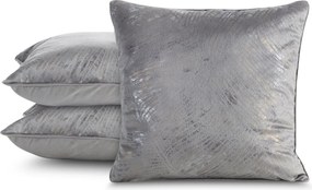 DEKORAČNÁ OBLIEČKA NA VANKÚŠ TULIA 45X45 CM HNEDÁ