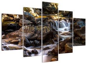 Obraz kamenistého potoku (150x105 cm)