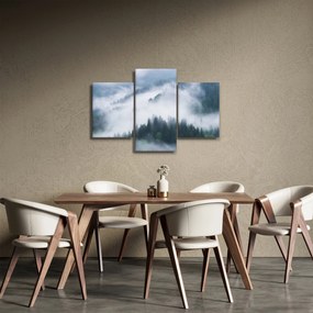 Obraz - Stromy v hmle (90x60 cm)