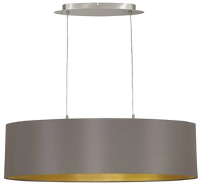 Moderné svietidlo EGLO MASERLO sivá/zlatá 31614