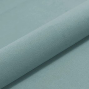 Plyšová taburetka kocka mätová