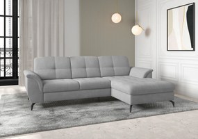 XXXLutz ROHOVÁ SEDAČKA, textil, sivá Sit & More - Sedačky - 000144013349
