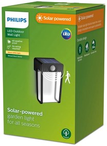 Vonkajšie nástenné svietidlo LED Solar Movement Sensor 2700K IP44 PHILIPS