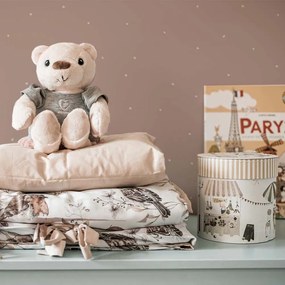 Tapeta jednoduché drobné škvrnky svetlo hnedá 280×50 cm