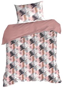 VIANOČNÉ OBLIEČKY Z MIKROVLÁKNA AURA 160X200 CM, 2 KS 70X80 CM VZOROVANÉ