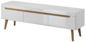 CatN TV stolík VANILA, 160 cm, biela