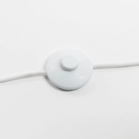 Biela/v prírodnej farbe stojacia lampa s dreveným tienidlom (výška 210 cm) Juhe Ash – Kave Home