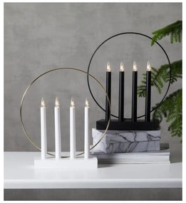 Biela svetelná dekorácia Glossy – Star Trading