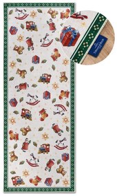 Zelený behúň s vianočným motívom 80x200 cm Green Christmas – Villeroy&amp;Boch