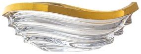 KRIŠTÁĽOVÁ MISA BOHEMIA PRESTIGE WAVE MATT GOLD 305MM