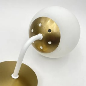 Brilagi - Nástenná lampa MALIVA 1xE14/15W/230V zlatá/biela