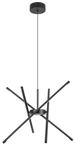 Rabalux 72338 - LED Luster na lanku HENLI2 LED/40W/230V 3000K čierna