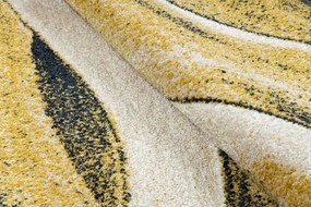 Koberec FUSION 1617 žltý / krémový