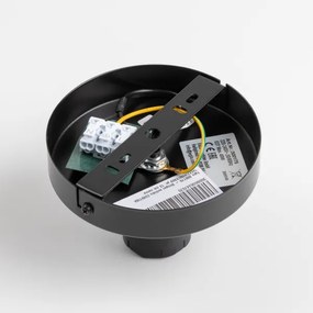 Brilagi - LED prisadený luster CERIA WIRE 1xE27/40W/230V pr. 21 cm čierny