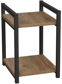 Konferenčný stolík Fd-2lmps-001 Prirodzené/Čierna