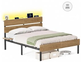 Manželská posteľ 140 cm RMB104HC01