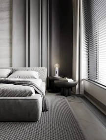 LED stmievateľná biela stolná lampa Chronos
