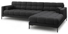 Tmavosivá rohová pohovka (pravý roh) Bali – Cosmopolitan Design