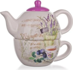 BANQUET LAVENDER Konvička s šálkou 60ZF1124-A