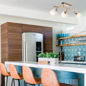 Bodové svietidlo KLARA 3xE14/40W/230V zlatá