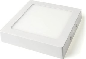 BERGE LED panel štvorcový 170x170x35mm prisadený - 12W - 230V - 860Lm - teplá biela