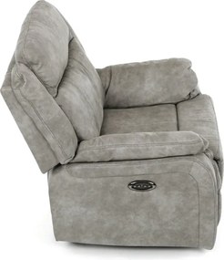 Polohovacie kreslo sivé, elektrické TV-Q8668 GREY3