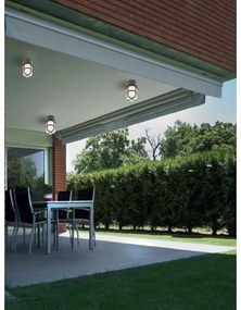 Redo 90195 - Vonkajšie bodové svietidlo TRITON 1xE27/28W/230V IP54 čierna