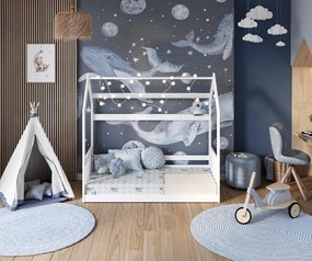 Detský latexový matrac UDINE 180x80x9 cm + poťah Aloe vera