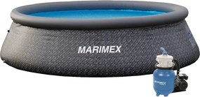Marimex | Bazén Marimex Tampa 3,66x0,91 m s filtráciou- motív RATAN | 19900082