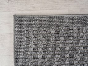 Ayyildiz, Kusový koberec Ibiza 1902 grey - na von aj na doma, 120x170, šedá, chodba / predsieň