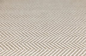 Šnúrkový obojstranný behúň Brussels 205681/10610 Linen krémový / béžový
