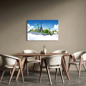 Obraz - Cesta okolo sveta (90x60 cm)